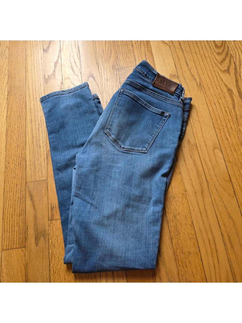 LRL Ralph Lauren Jeans Co. Womens Skinny Jeans Size 8 Medium Wash Stretch Denim